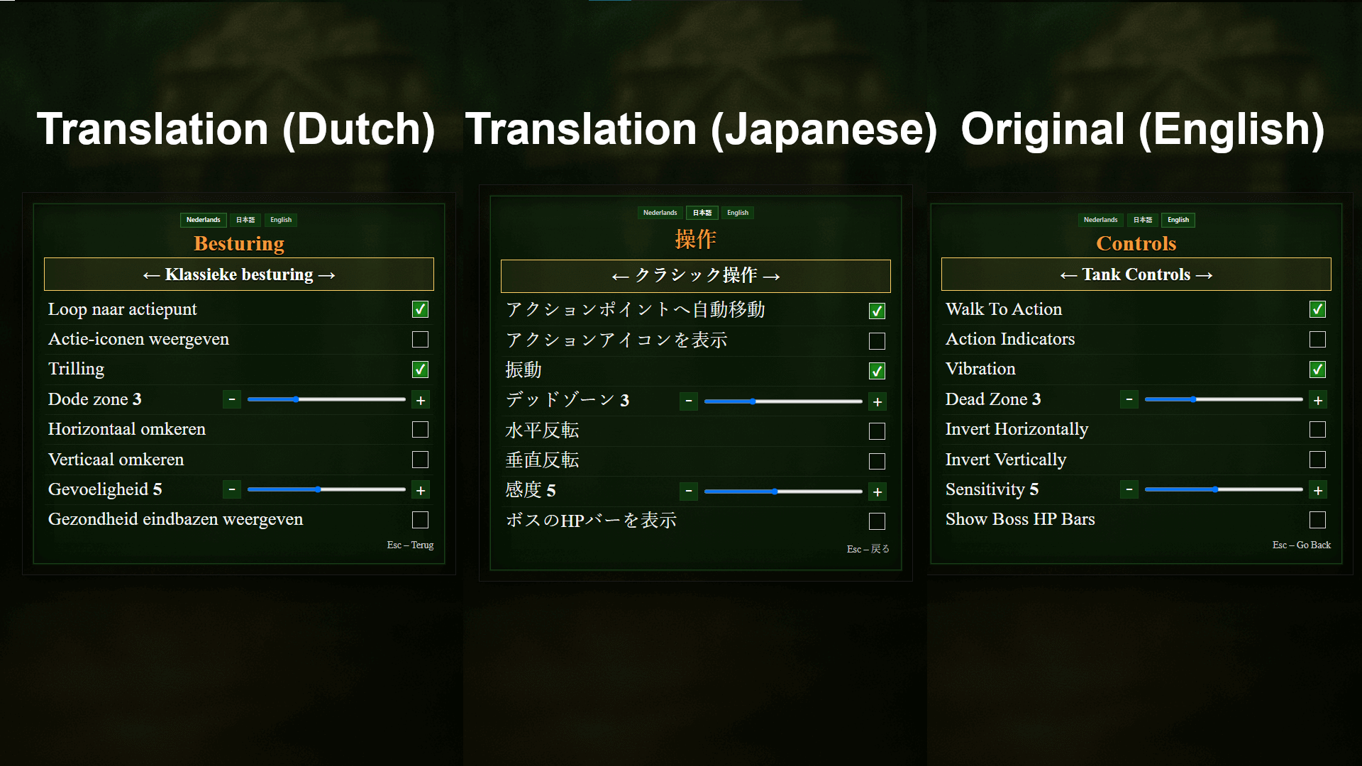 Game Lokalisatie UI